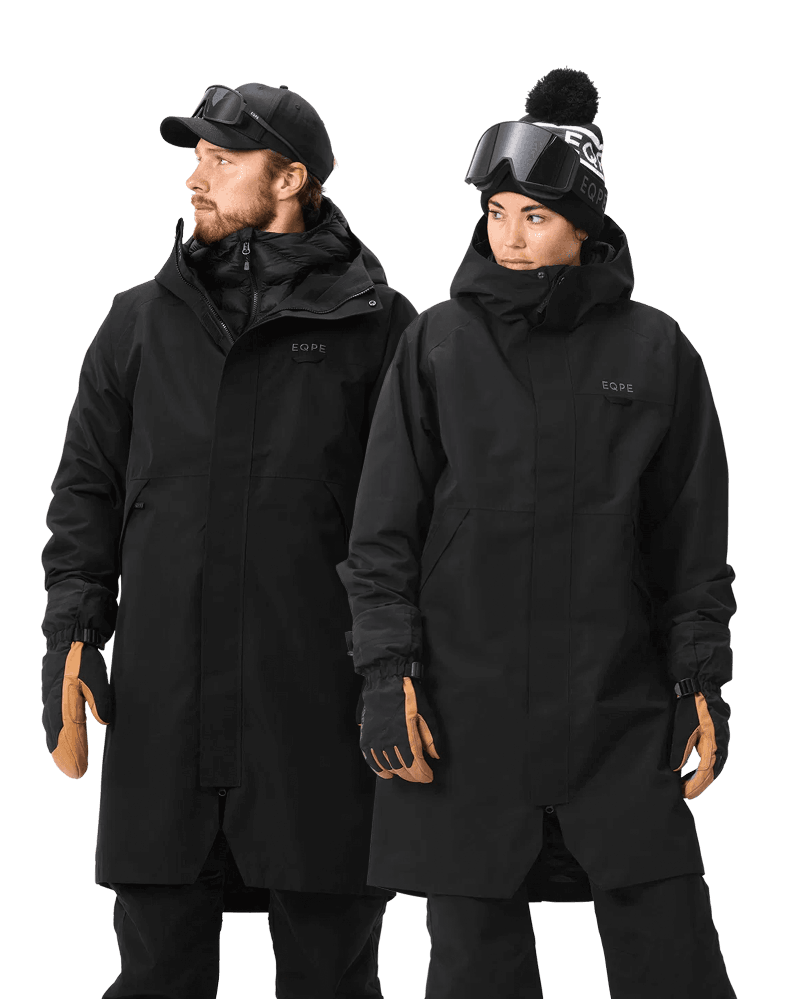 Alpine Rain Coat Deep Black