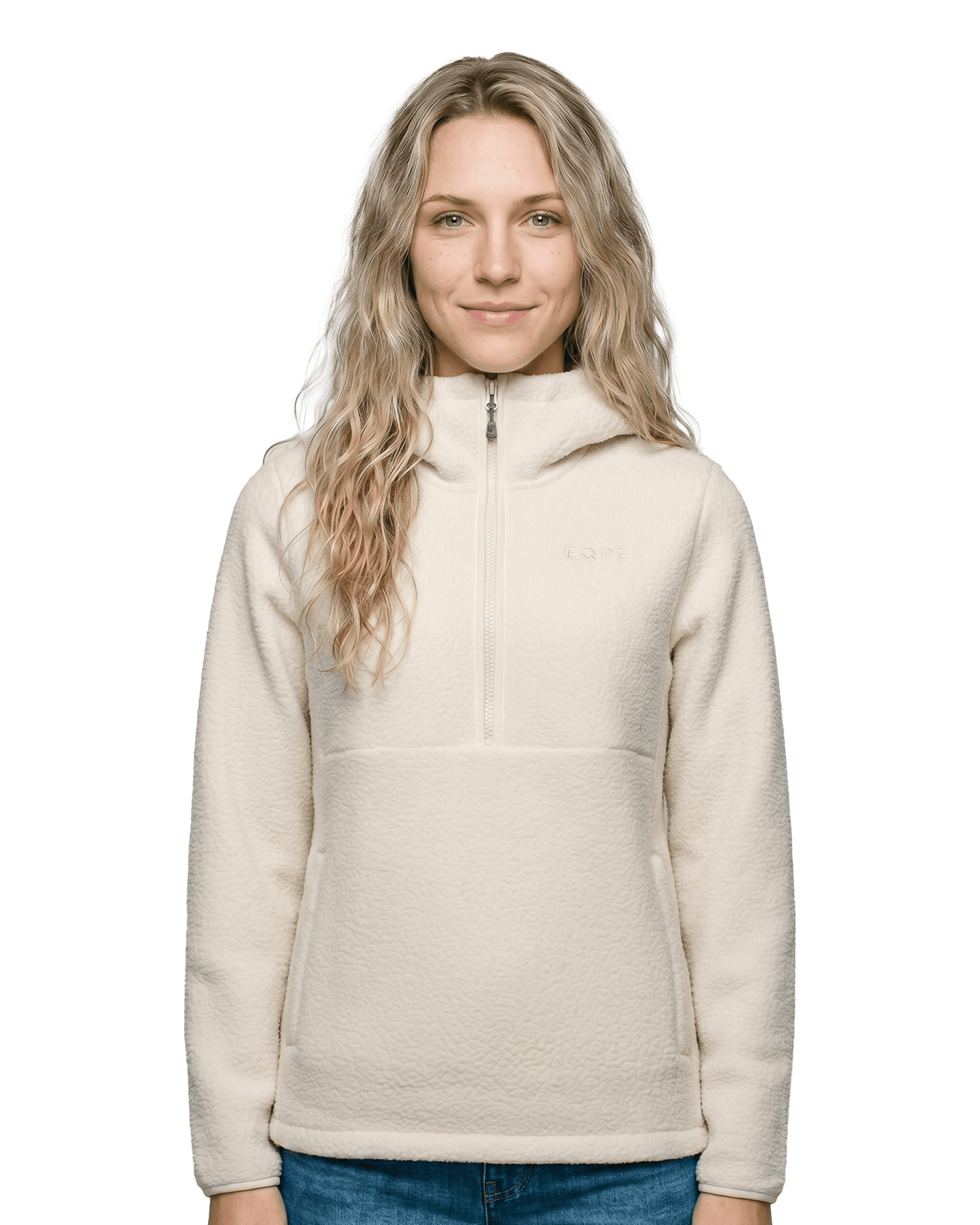 Pile Anorak W Birch