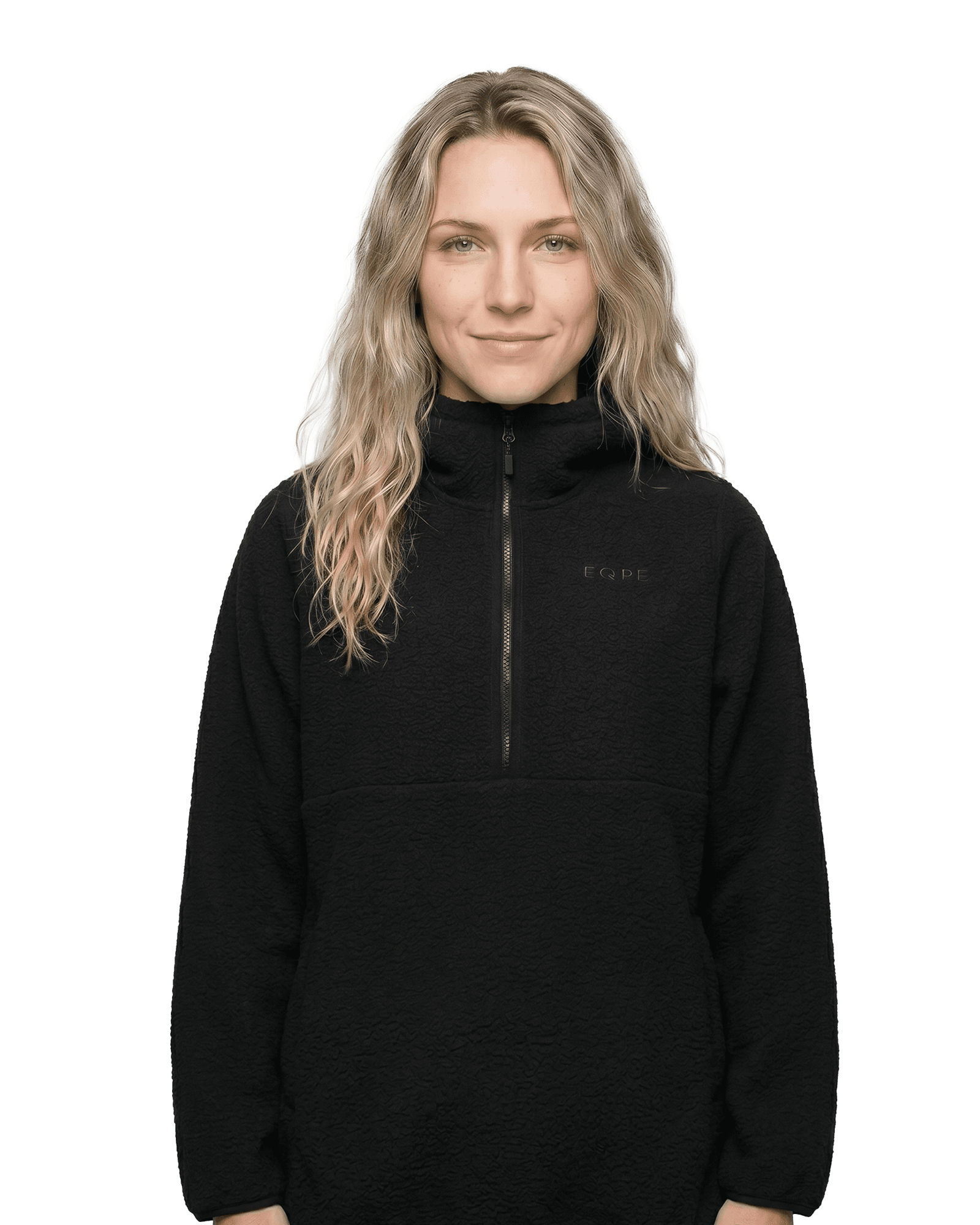 Pile Anorak W Deep Black